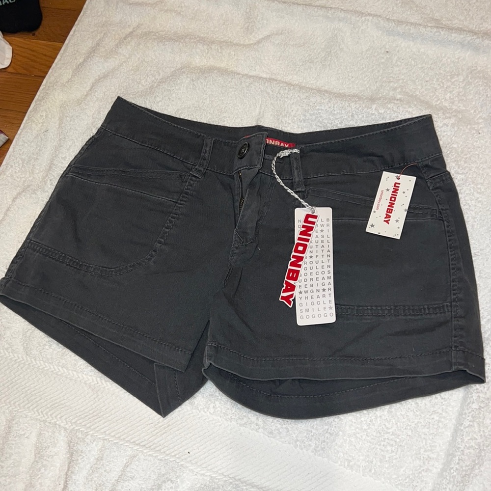 New grey shorts